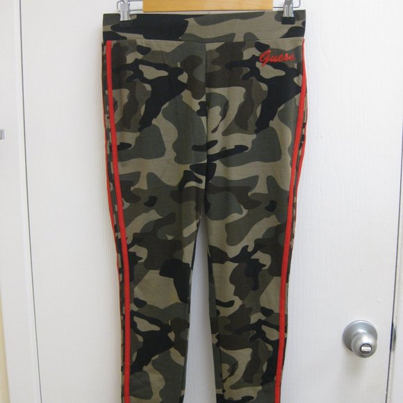 NWT Guess logo striped camo leggings S small - Picture 3 of 6